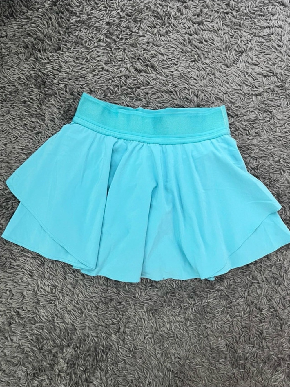 Lululemon Court Rival women’s high rise teal skirt with shorts 4